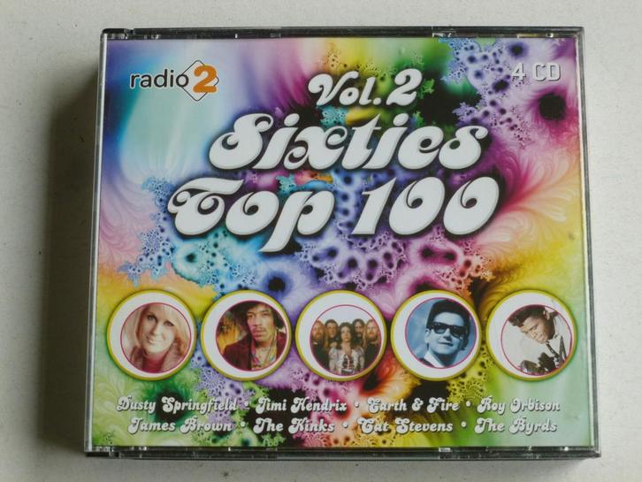 Sixties Top 100 vol.2 (4 CD) universal, Cd's en Dvd's, Cd's | Verzamelalbums, Zo goed als nieuw, Verzenden