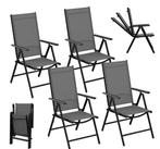 2/4 Opvouwbare Tuinstoelen – Verstelbaar en Ademend, Tuin en Terras, Tuinstoelen, Verzenden, Nieuw