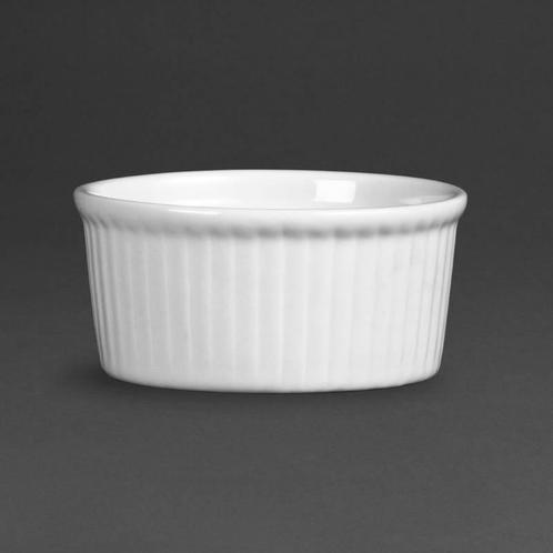 Ramekin Porselein Witte Bakjes 8 cm | 12 stuks, Zakelijke goederen, Horeca | Overige, Verzenden