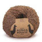 DROPS Alpaca Bouclé Mix - 0602 bruin - Wol Garen, Hobby en Vrije tijd, Breien en Haken, Ophalen of Verzenden, Nieuw