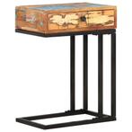 vidaXL Bijzettafel U-vormig 45x30x61 cm massief gerecycled, Huis en Inrichting, Tafels | Bijzettafels, Verzenden, Nieuw
