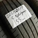 2 x Goodyear Efficientgrip 225-50-17 Zomerbanden 5,5mm, Gebruikt, 17 inch, Ophalen of Verzenden, Band(en)