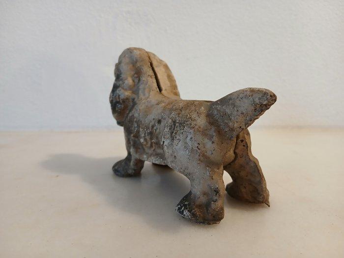 Snijwerk, Dog - 8.5 cm - Antieke gietijzeren Cocker Spaniel, Antiek en Kunst, Curiosa en Brocante