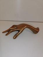 Yves Lohé - sculptuur, Sculpture d une main en bronze - 6 cm, Antiek en Kunst