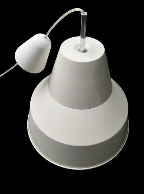 UNIC - Plafondlamp (2) - Ekko - Metaal - Witte hanger, Antiek en Kunst, Curiosa en Brocante