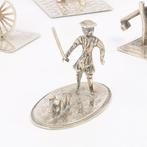 Lesener / Niekerk - NO RESERVE - Miniatuur figuur (4) - .835, Antiek en Kunst