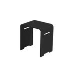 Badkamer Kruk Best Design Beauty-Black Solid Surface Zwart, Ophalen of Verzenden, Nieuw, Overige typen
