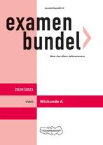 Examenbundel vwo Wiskunde A 2020/2021 9789006781496, Boeken, Schoolboeken, Verzenden, Gelezen