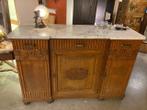 ArtDeco kast met marmeren blad