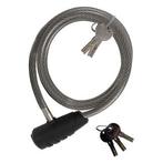 Spiraalslot | Stanley | 180 cm (Ø10 mm, 3 Sleutels), Verzenden, Nieuw