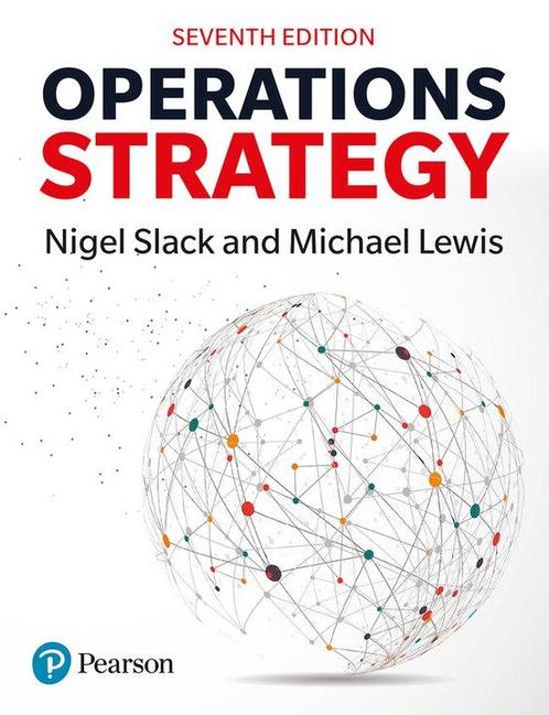 9781292459271 Operations Strategy Nigel Slack, Boeken, Economie, Management en Marketing, Nieuw, Verzenden
