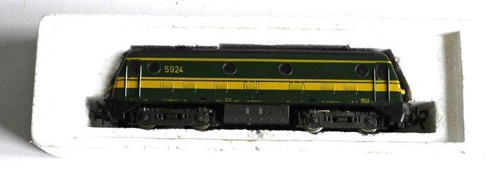 Roco H0 - 04152 B - Diesellocomotief (1) - Type 59 - NMBS, Hobby en Vrije tijd, Modeltreinen | H0