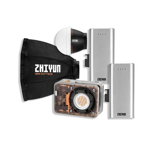 Zhiyun Molus X60 RGB COB Monolight Pro Combo Silver, Audio, Tv en Foto, Fotografie | Fotostudio en Toebehoren, Gebruikt, Verzenden