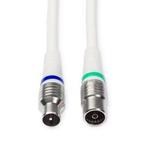 KabelKeur Coax kabel - Technetix - 5 meter (Digitaal, Wit), Verzenden, Nieuw