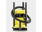 Karcher -  WD 2 Plus V-12/4/18  - Geel, Stofzak, Verzenden, Stofzuiger, Nieuw