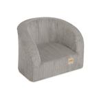 Plush Nest Kinderfauteuil Beige Corduroy – Peuterstoel Zacht, Ophalen of Verzenden, Nieuw