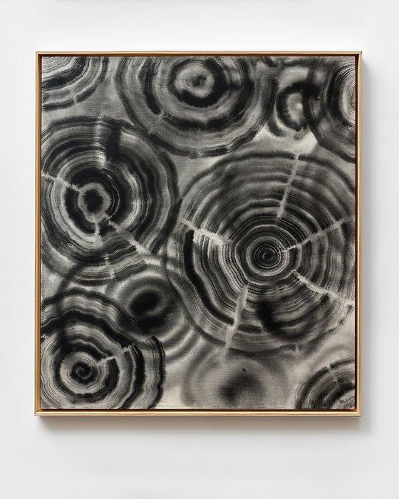 Ella Suárez - Anillos de tiempo 35 - XL (NO RESERVE), Antiek en Kunst, Kunst | Schilderijen | Modern