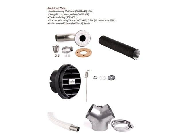 Wallas installatieset 3712 voor 22 DT/GB, Watersport en Boten, Accessoires en Onderhoud, Ophalen of Verzenden