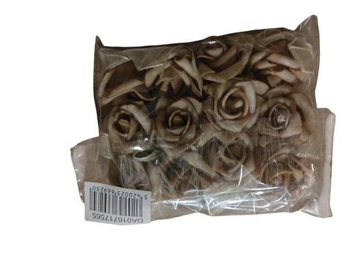 Mini foam roos 2 cm. Sand zelfklevend / pak Mini foam roos, Huis en Inrichting, Woonaccessoires | Kunstplanten en Kunstbloemen