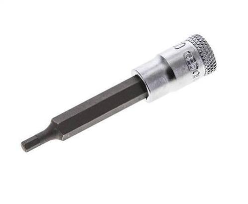 1/4 Gedore 60mm Dopsleutel- Schroevendraaier voor 3mm, Doe-het-zelf en Verbouw, Gereedschap | Handgereedschap, Nieuw, Verzenden