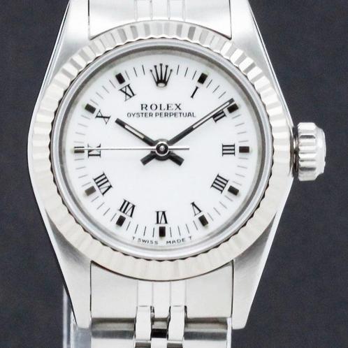 Rolex Oyster Perpetual 67194 uit 1989, Sieraden, Tassen en Uiterlijk, Horloges | Dames, Polshorloge, Gebruikt, Rolex, Verzenden