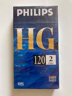EMPTY TAPE PHILLIPS HG 120 MIN 2 HRS (IN SEAL) (VHS), Verzenden, Gebruikt