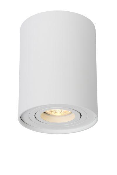 Lucide TUBE - Plafondspot Ø 9,6 cm GU10 Wit Kantelbaar, Huis en Inrichting, Lampen | Plafondlampen, Nieuw, Verzenden