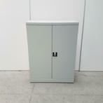 Nieuwe stalen 2-deurs kast archiefkast grijs 100x80x40 cm