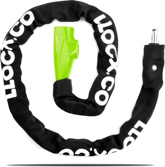 Fiets Kettingslot - 1 meter met 2 Sleutels - Roestvrij, Fietsen en Brommers, Fietsaccessoires | Overige Fietsaccessoires, Verzenden