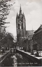 DELFT - Oude Delft met Oude Kerk, Verzenden, Gelopen