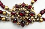 Ketting Verguld Granaat, Sieraden, Tassen en Uiterlijk