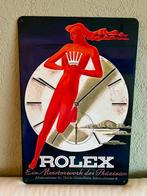 Sales&Service - Rolex - Reclamebord - Emaille, Antiek en Kunst