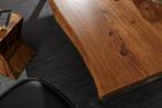 Massief houten eettafel MAMMUT NATURE 180cm acacia, Huis en Inrichting, Tafels | Eettafels, Ophalen of Verzenden, Nieuw