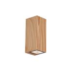Scandinavische wandlamp hout 2-lichts GU10 70mm IP54 -, Nieuw, Minder dan 50 watt