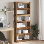 vidaXL Boekenkast/Room Divider van Oud Hout 80x30x198 cm, Verzenden, Nieuw, Minder dan 50 cm, 150 tot 200 cm