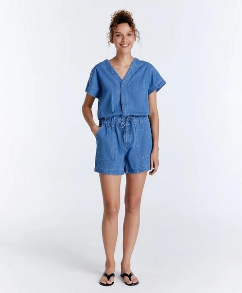 -50% Cup of Joe  Cup of Joe Tina blue denim  maat 44, Kleding | Dames, Jumpsuits, Blauw, Nieuw, Verzenden