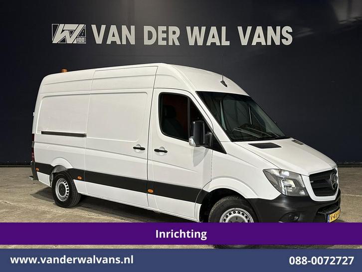 Mercedes-Benz Sprinter | 316 CDI 164pk L2H2 Inrichting Euro6, Auto's, Bestelauto's, Dealer onderhouden, Te koop, Handgeschakeld
