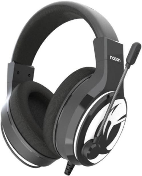 Nacon GH-120 - Stereo Gaming Headset - Zwart - PS4/Xbox/PC/M, Audio, Tv en Foto, Koptelefoons, Nieuw, Verzenden