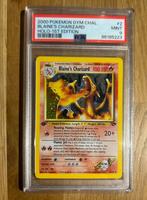Pokémon - 1 Graded card - Blaines Charizard 2/132 First, Nieuw