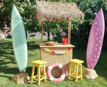 Hawaii feest - tropical party - tikibar - bamboebar beschikbaar voor biedingen
