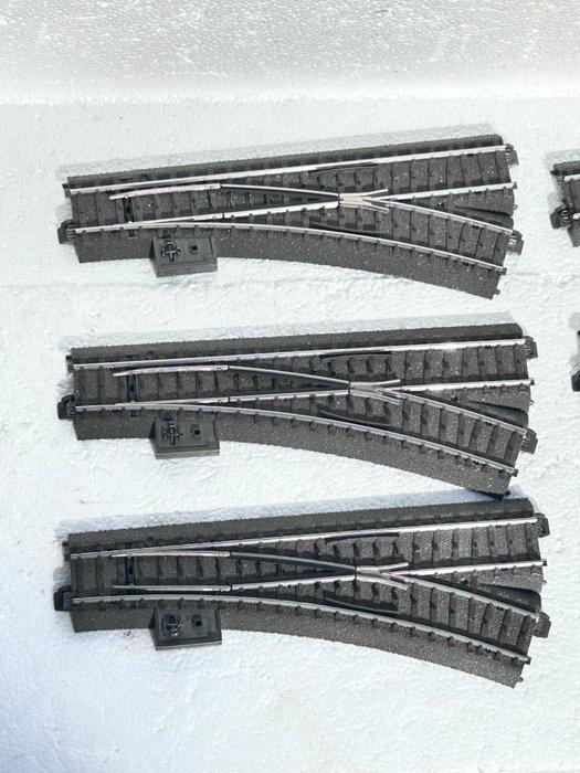 Märklin H0 - 24612 - Modeltreinsporen (6) - 6 rechte C rails, Hobby en Vrije tijd, Modeltreinen | H0