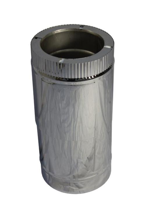 Isotube Plus Schuifpijp 257 - 390 mm, Huis en Inrichting, Haarden, Ophalen