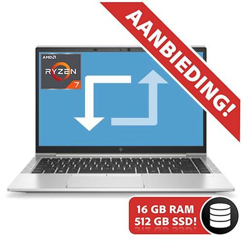 HP Elitebook 845 G8 Ryzen 7 5850 | 512GB | 16GB | W11PRO, Computers en Software, Windows Laptops, 4 Ghz of meer, SSD, 14 inch