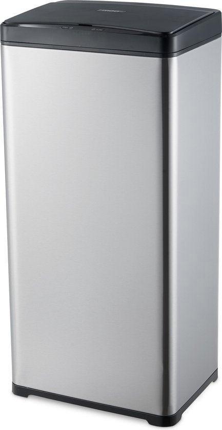 2dekans | MOA Sensor Prullenbak - 50 liter - RVS & duurzaam, Huis en Inrichting, Woonaccessoires | Prullenbakken, Zo goed als nieuw