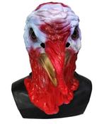 Kalkoenmasker (rood-wit), Hobby en Vrije tijd, Verzenden, Nieuw