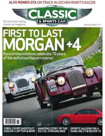 2020 CLASSIC AND SPORTSCAR MAGAZINE (11) NOVEMBER ENGELS beschikbaar voor biedingen