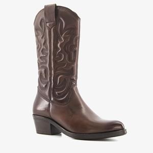Harper leren dames western boots bruinr maat 39, Kleding | Dames, Schoenen, Nieuw, Verzenden