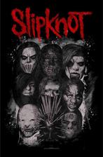 Slipknot - Masks - Textielposter officiële merchandise, Nieuw, Ophalen of Verzenden, Poster, Artwork of Schilderij
