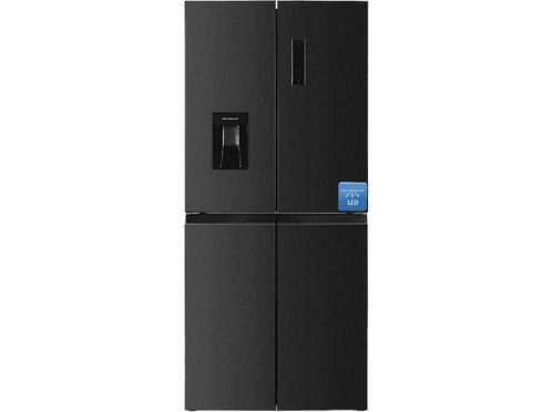 Frilec Amerikaanse koelkast Amerikaanse Koelkast Dark Inox, Witgoed en Apparatuur, Koelkasten en IJskasten, 200 liter of meer