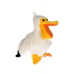 Pluche pelikaan knuffel 17 cm - Knuffel vogels, Nieuw, Ophalen of Verzenden